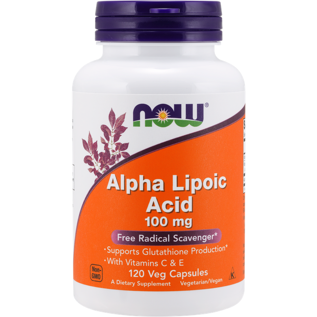 Now Foods Alpha Lipoic Acid 100mg 120 st