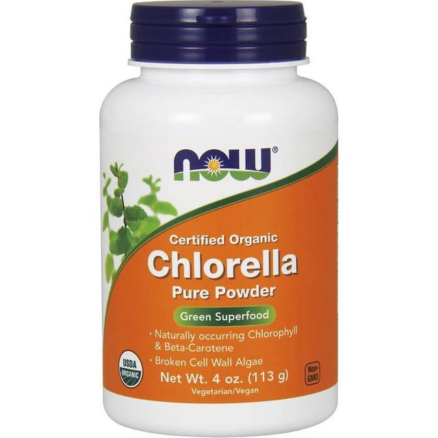 Now Foods Certified Organic Chlorella Powder 4 oz