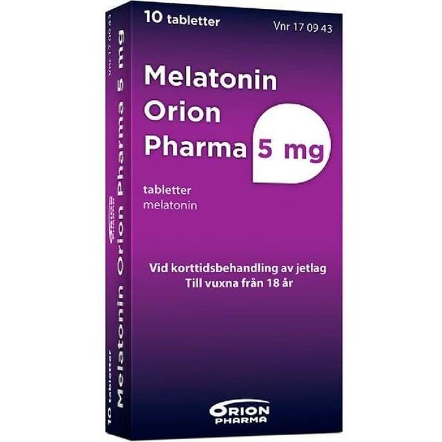 Orion Pharma Melatonin 5mg 10 st