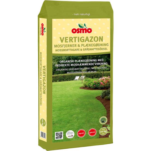 Osmo Vertigazon Moss Remover & Lawn Fertilizer 20kg 400m²