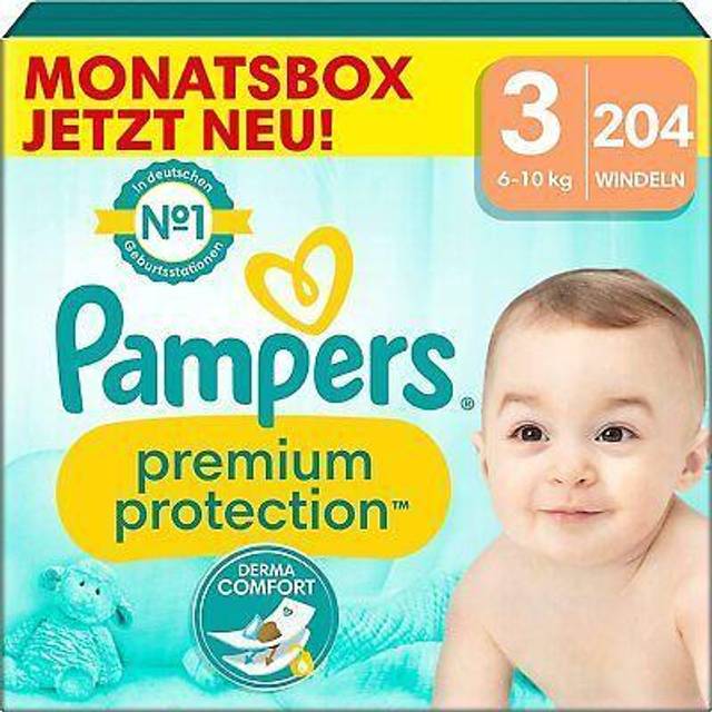 Pampers Premium Protection 3 6-10kg 204st