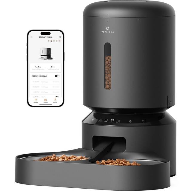 Petlibro Granary WiFi Dual Foderautomat 5L Svart