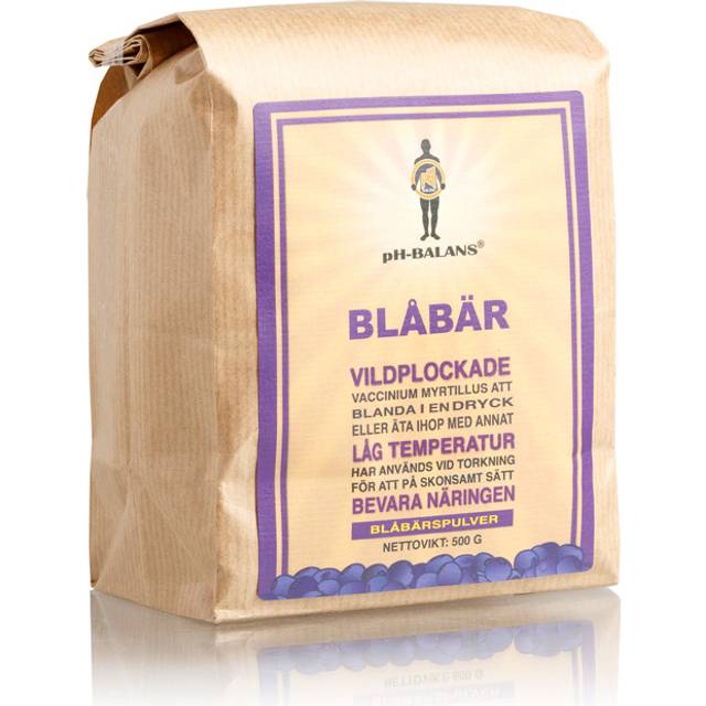 pH-Balans Blåbärspulver 500g