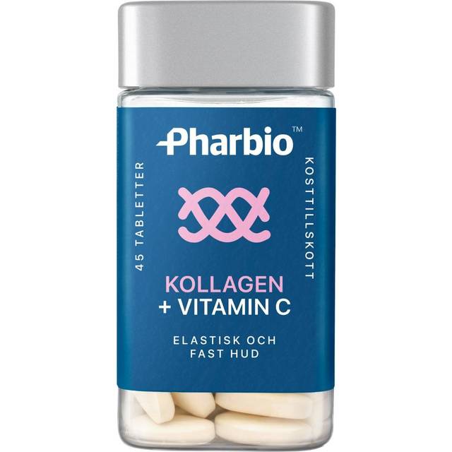Pharbio Kollagen + Vitamin C 45 st