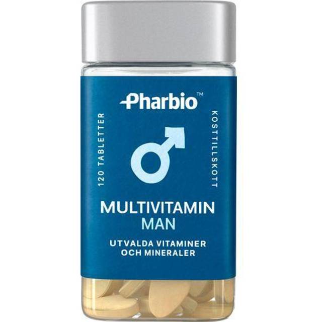Pharbio Multivitamin Man Tabletter 120 st