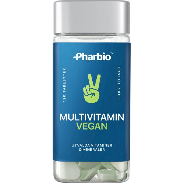 Pharbio Multivitamin Vegan Tabletter 120 st