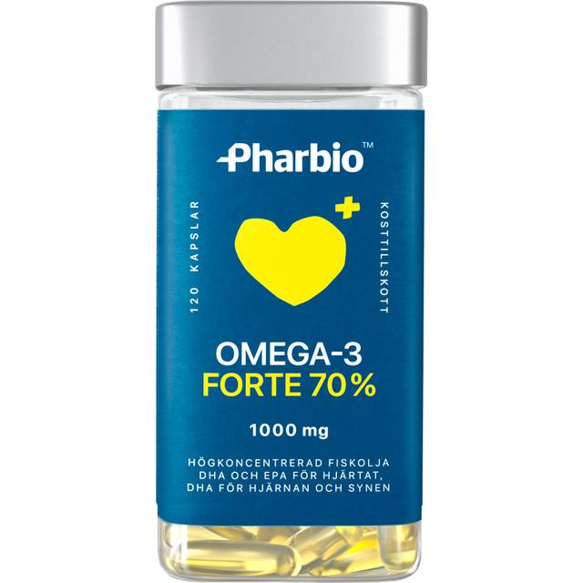 Pharbio Omega-3 Forte 1000mg 120 st