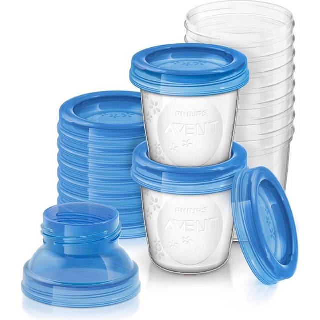 Philips Avent Bröstmjölksförvaringsmugg 180ml 10-pack