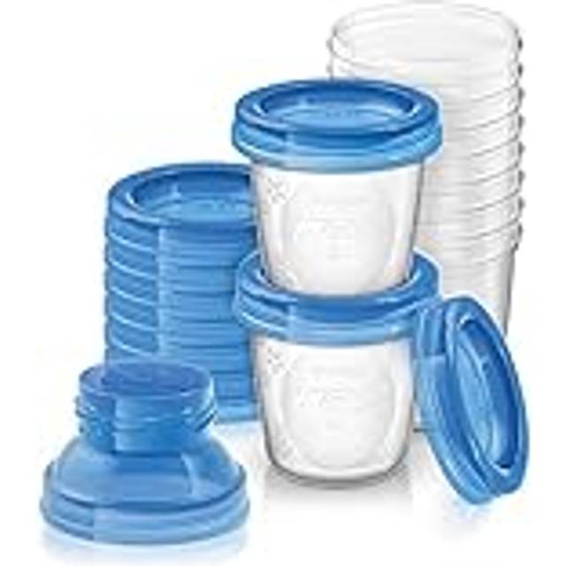 Philips Avent Bröstmjölksförvaringsmugg 180ml 10-pack