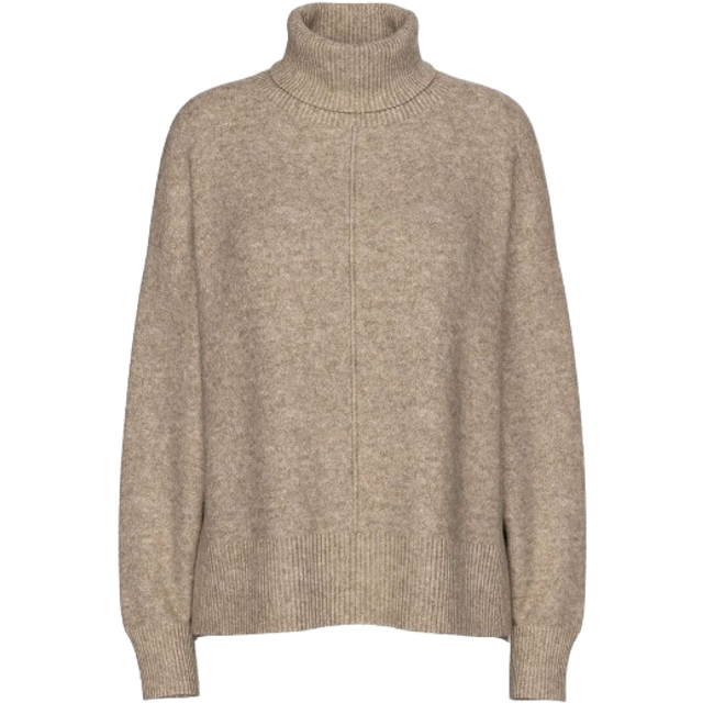 Pieces Malou Polotröja - Taupe Grey