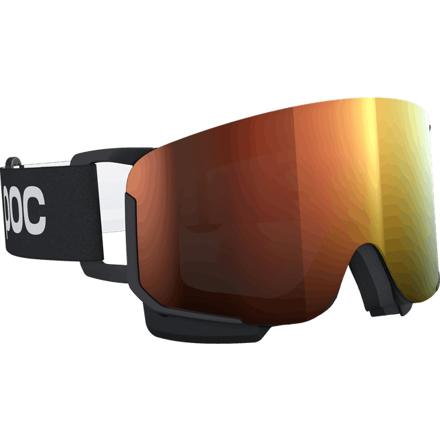 POC Nexal Uranium Ski Goggles - Black/Clarity Intense/Partly Sunny Orange