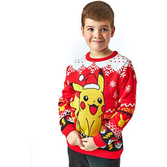 Pokémon Christmas Jumper - Röd