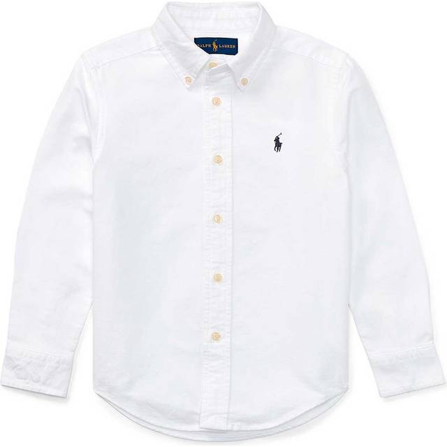 Polo Ralph Lauren Slim Fit Oxfordskjorta Barn - Vit