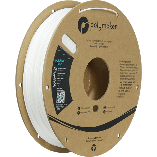 Polymaker PolyFlex TPU95 Filament 1.75 mm 750 g