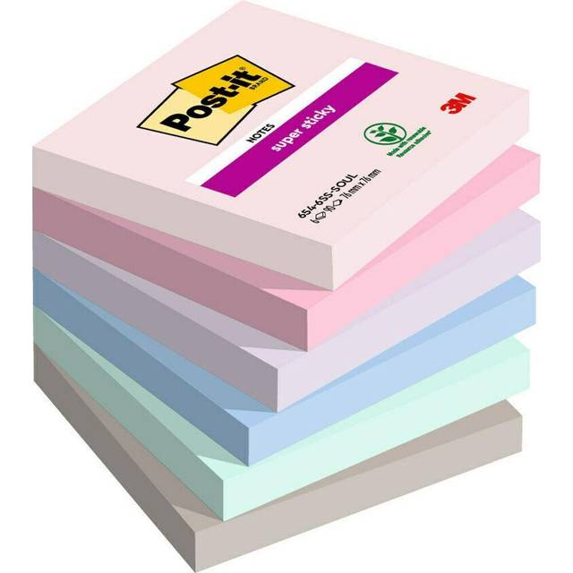Post-it Notes Supersticky Soulful 76x76mm