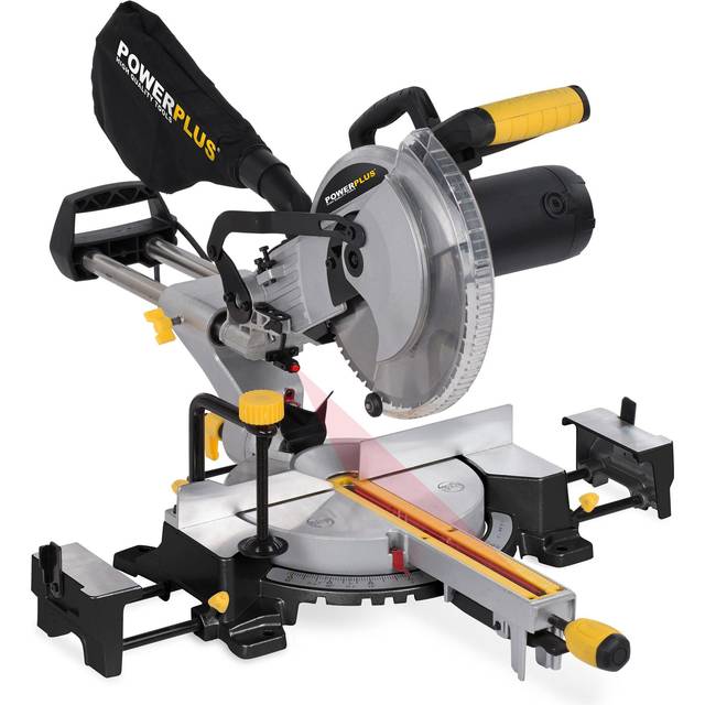 PowerPlus Teleskop Kap- och Gersåg 254mm 2200W