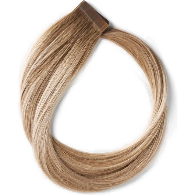 Rapunzel of Sweden Premium Tape Extensions Classic 4 19.7inch B5.1/7.3 Brown Ash Blonde Balayage