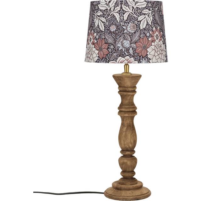 PR Home Lodge Brown Inkl Skärm Dahlia Bordslampa