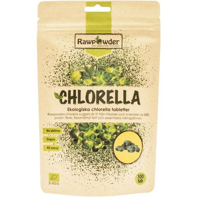 Rawpowder Chlorella EKO 300 st