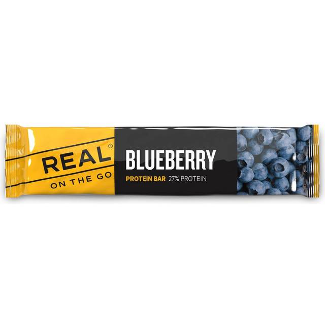 Real On The Go Blueberry and Blackberry Proteinbar 1 st