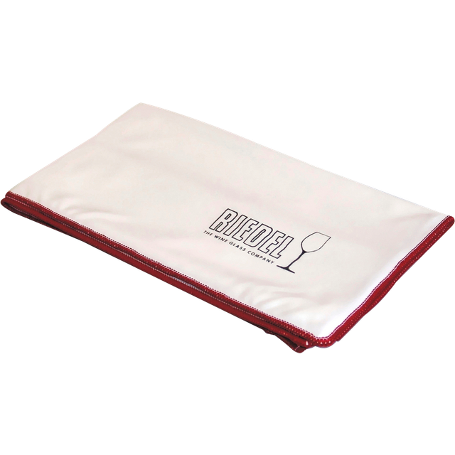 Riedel Mikrofiber Kökshandduk Vit, Röd (70x50cm)