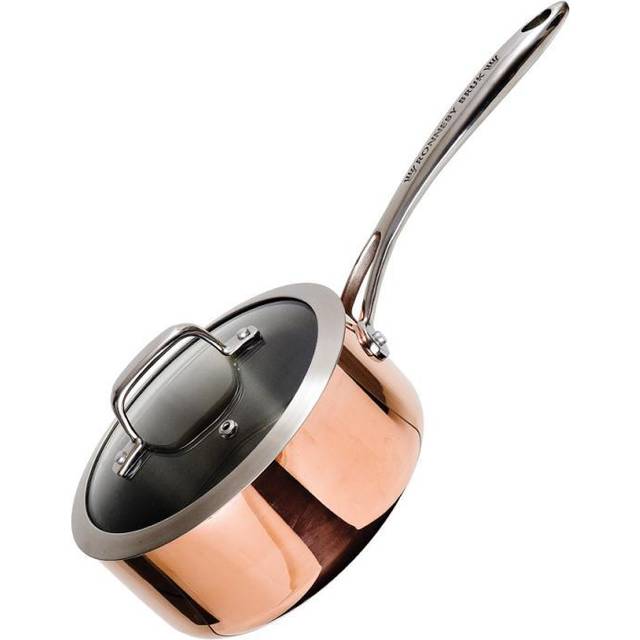 Ronneby Bruk Maestro Copper Kastrull med lock 2 L 18 cm