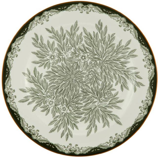 Rörstrand Ostindia Floris Green Flat tallrik 27cm