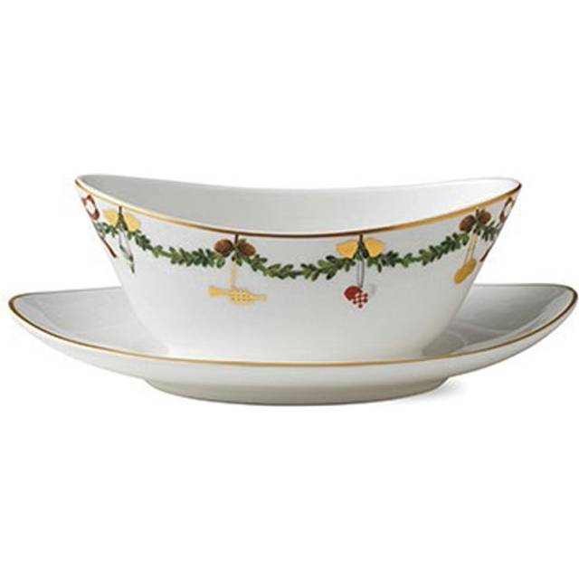 Royal Copenhagen Star Fluted Christmas Såssnipa 0.43L
