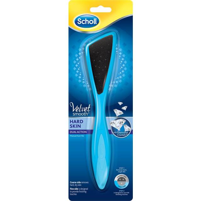Scholl Velvet Smooth Dubbelverkande Fotfil