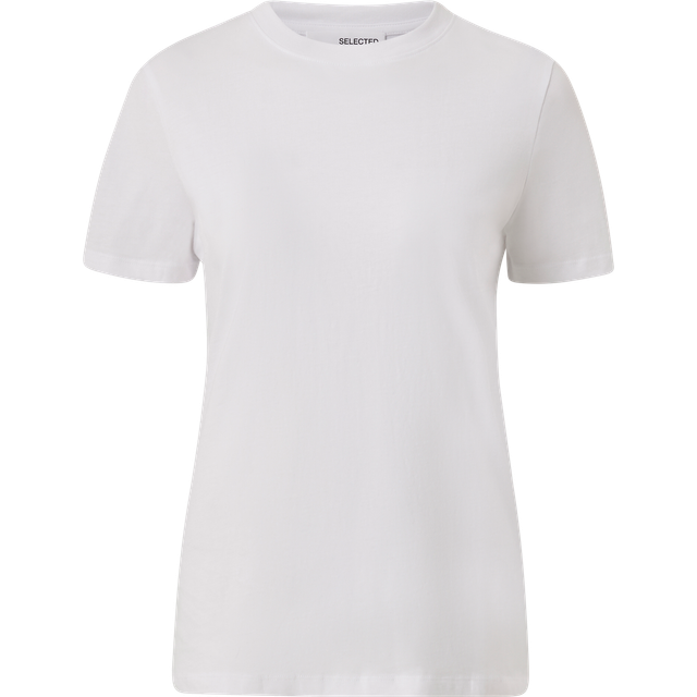 Selected Klassiska T-shirt Vit