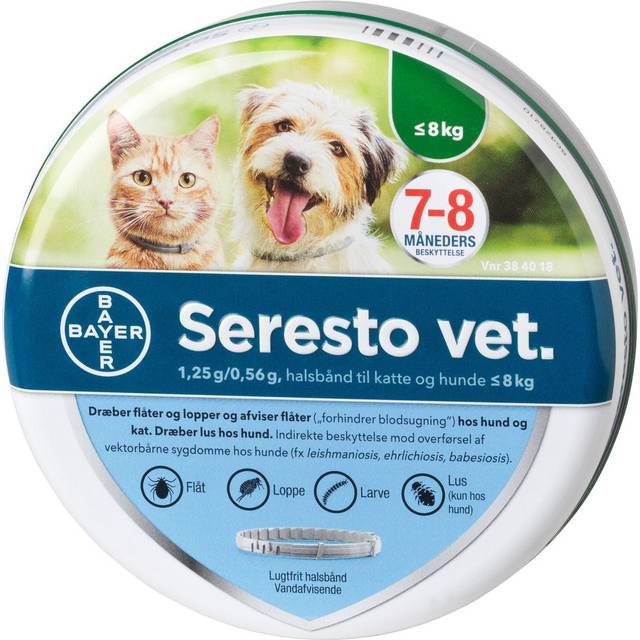 Seresto Vet Fästinghalsband Hund 1.25g/0.56g