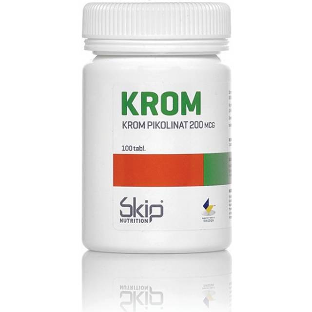 Skip Nutrition Krom 200 mcg 100 st