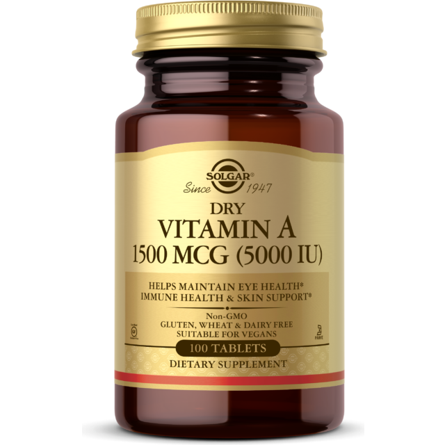 Solgar Torr Vitamin A 5000 IU 100 st