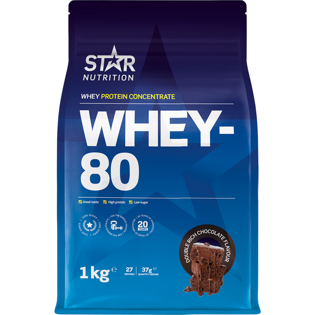Star Nutrition Whey-80 Choklad 1kg
