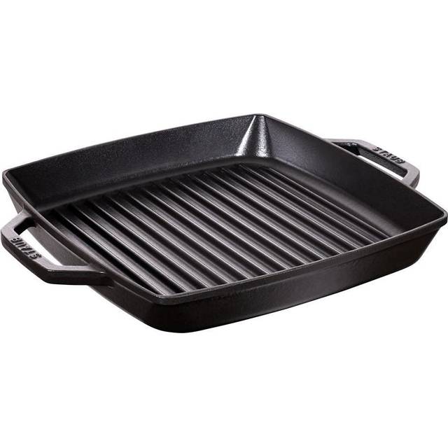 Staub Gjutjärn Fyrkantig Svart 28 cm