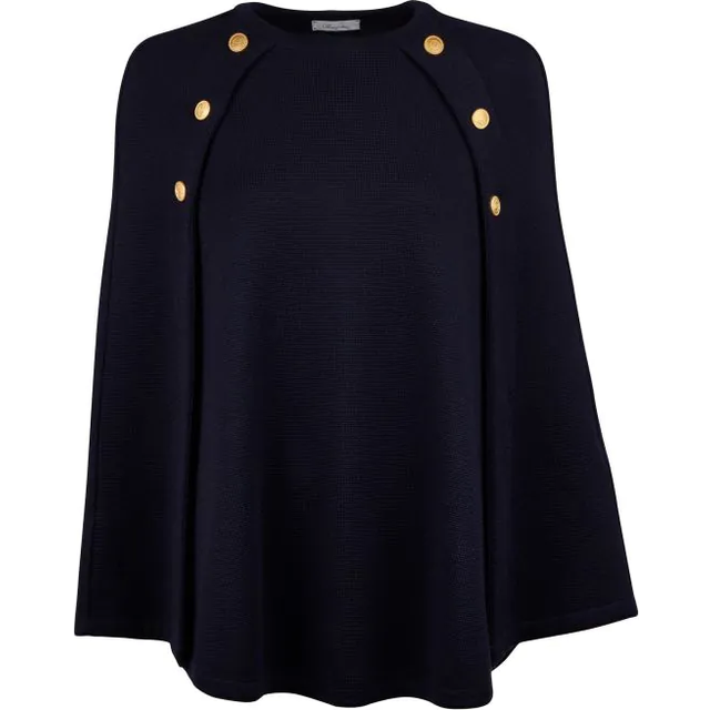 Stenströms Mary Merino Cape - Navy
