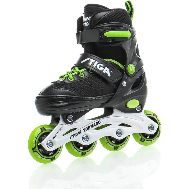 STIGA Sports Tornado Inline Skates Black/Lime Green
