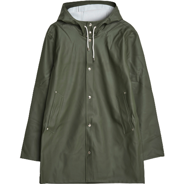 Stutterheim Stockholm Raincoat Unisex, Green