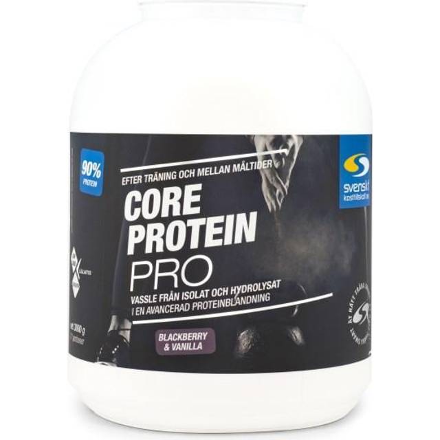 Svenskt Kosttillskott Core Protein Pro, Björnbär/vanilj, 3kg