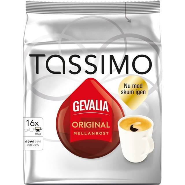 Tassimo Gevalia Mellanrost kaffekapslar 16st