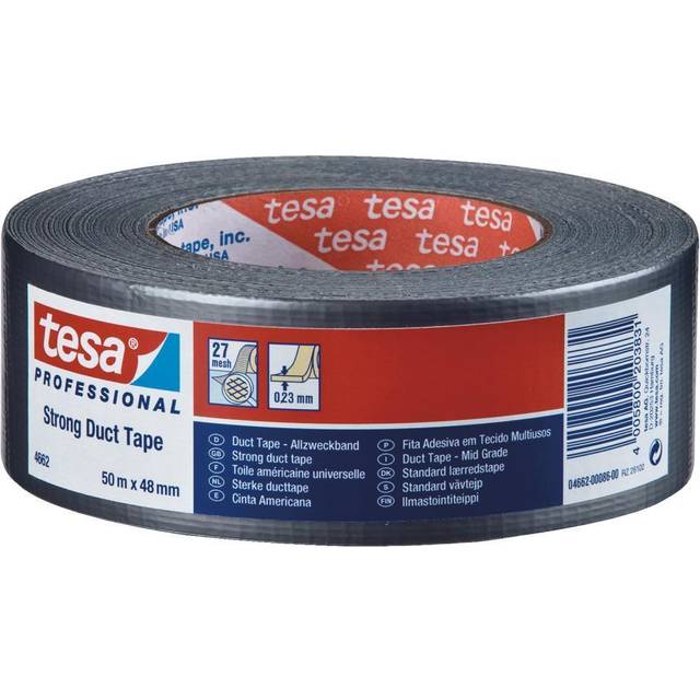 TESA 4662 Byggtejp Grå 50m 48mm