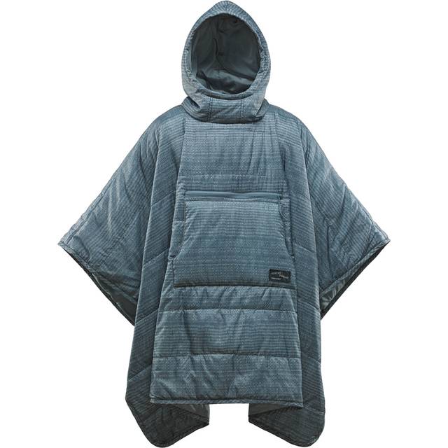 Therm-a-Rest Honcho Poncho, Blue Woven Print