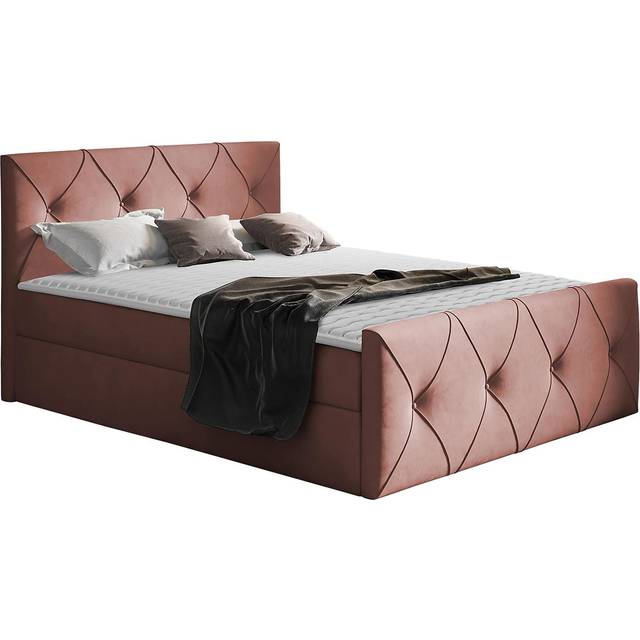 Trademax Lavesta Lux 200x200 cm Beige Kontinentalsäng