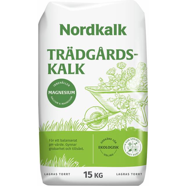 Trädgårdskalk Nordkalk 15kg
