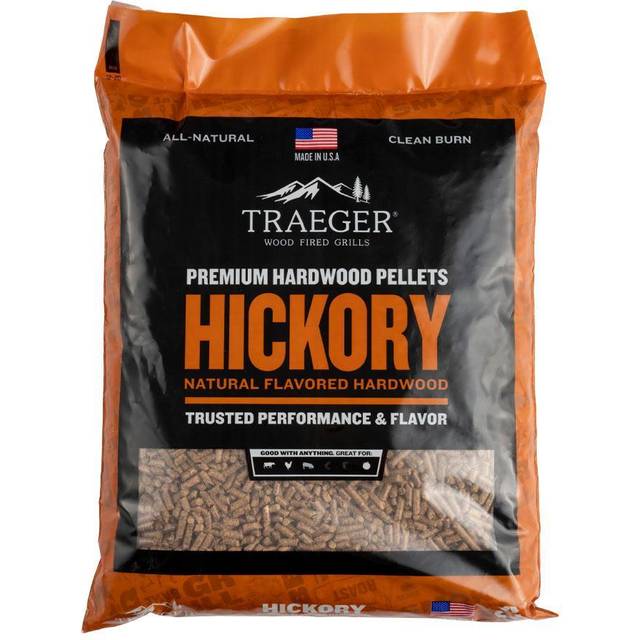 Traeger FSC Hickory BBQ Träpellets 9kg PEL345