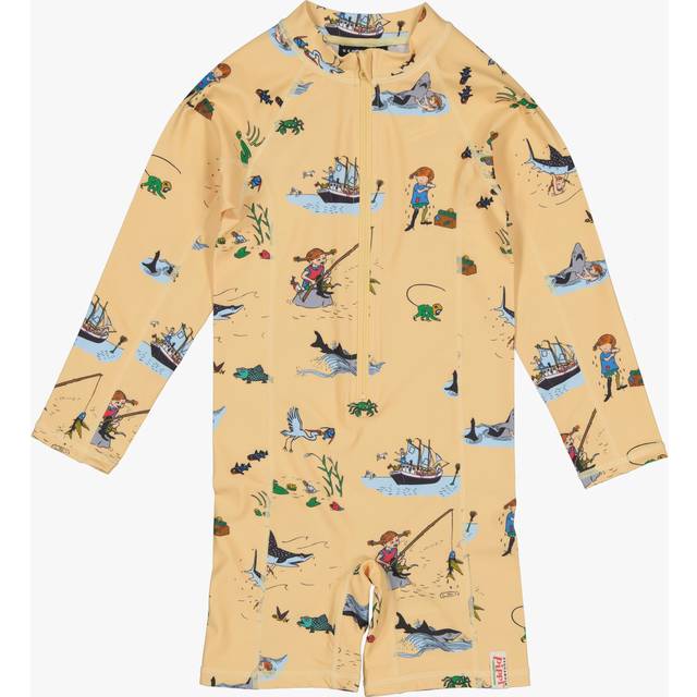 Geggamoja UV-Dräkt Pippi Långstrump Gul