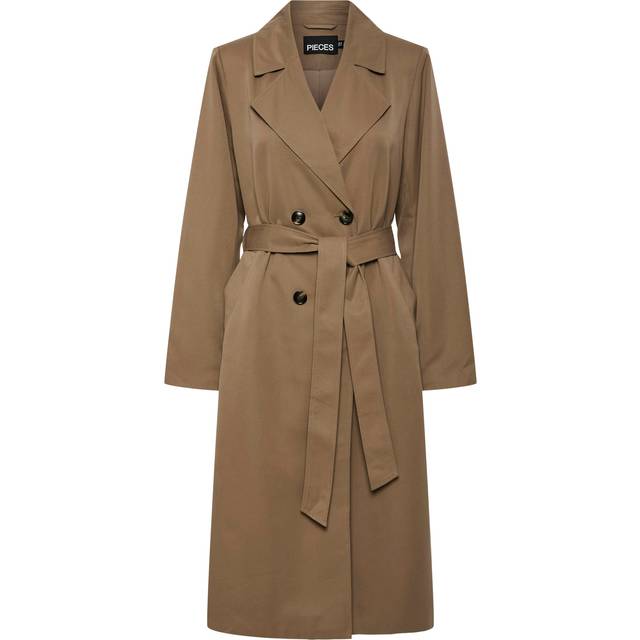 Pieces Pcscarlett Trenchcoat - Brun