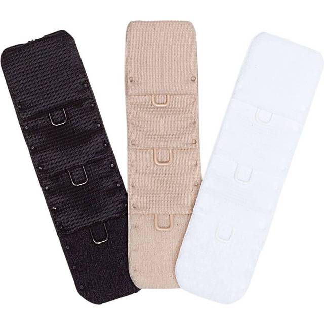 Triumph BH-förlängare Size 01 3-pack - Vit/Svart/Beige