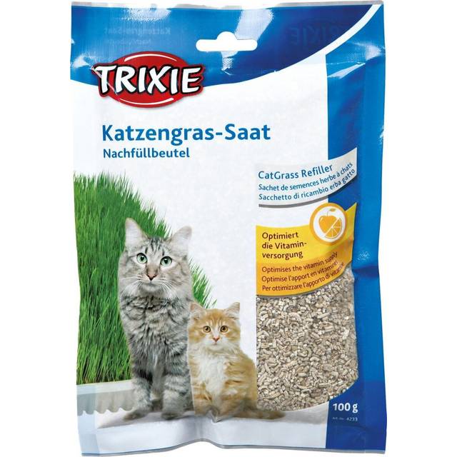 Trixie Mjukt Kattgräs Refillpåse 100 g