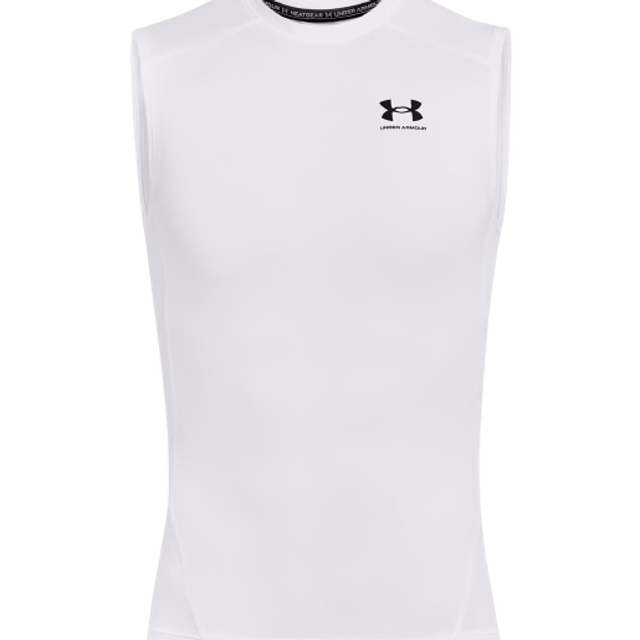 Under Armour HeatGear Armour Linne Herr Vit/Svart